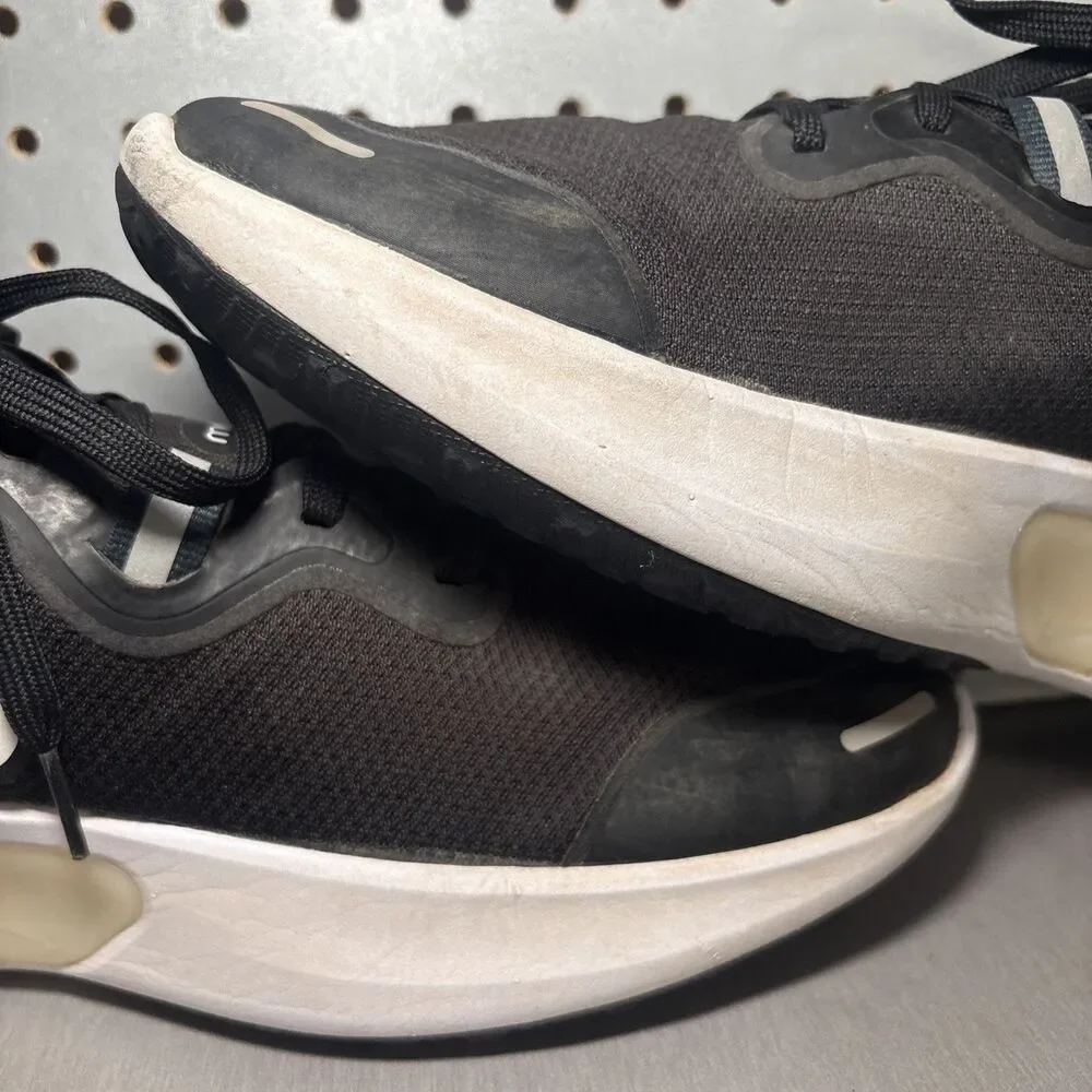 Nike React Miler Running Shoes Mens Size 14 Black White Sneakers CW1777-003